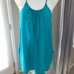 Swumsuit coverup with side openings